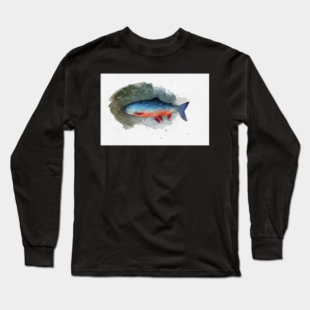 Arctic Char Long Sleeve T-Shirt by MikaelJenei